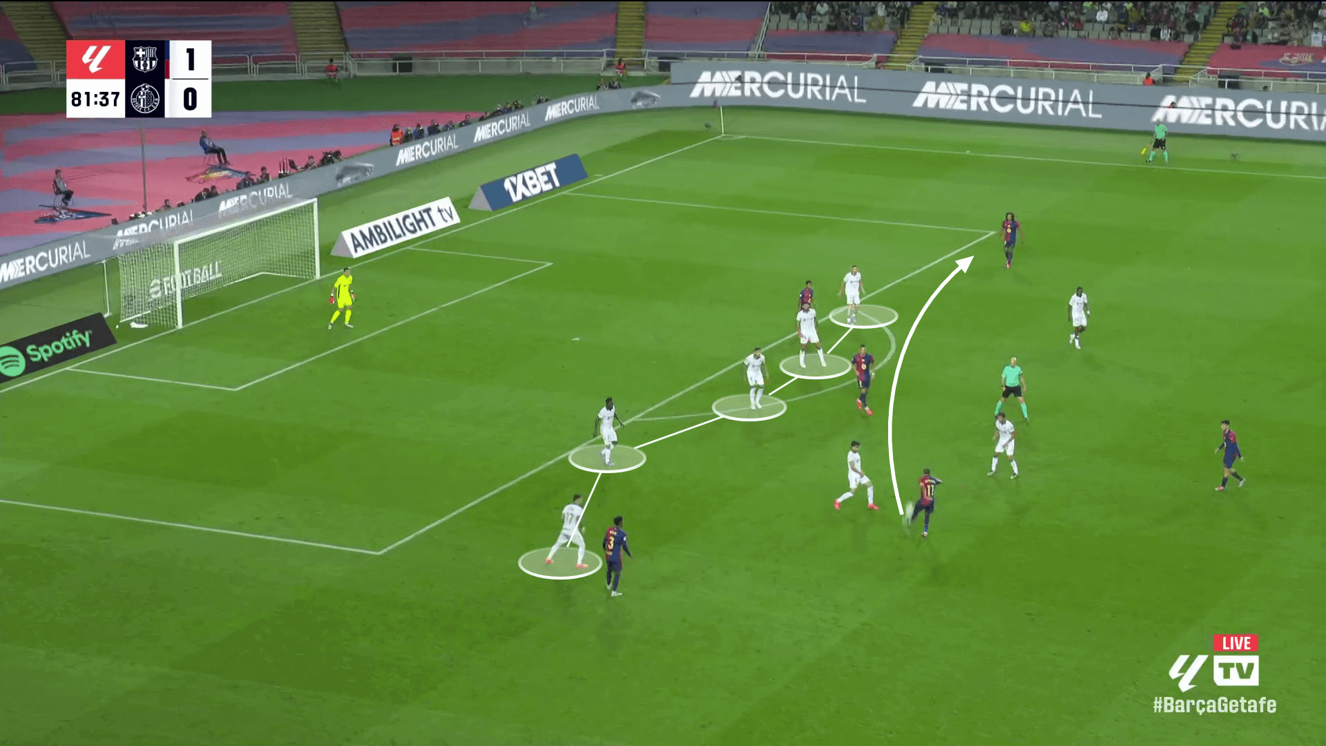 Alejandro Balde Chiếc máy bay nơi hành lang cánh trái Barcelona 7