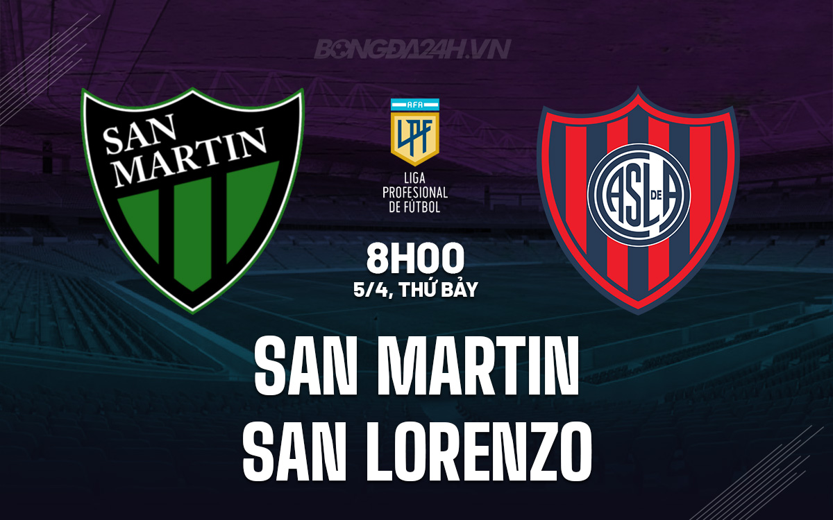 San Martin vs San Lorenzo