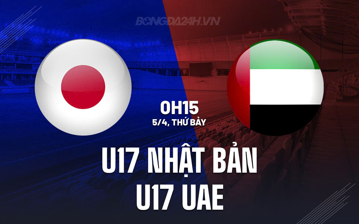 U17 Nhat Ban vs U17 UAE