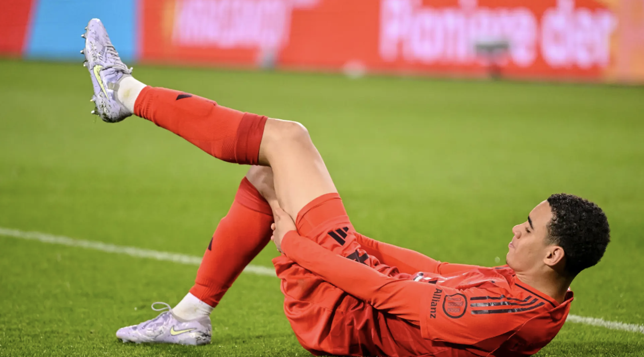 Jamal Musiala nguy cơ lỡ trận đấu với Inter tại Champions League Jamal Musiala nguy co lo tran dau voi Inter tai Champions League