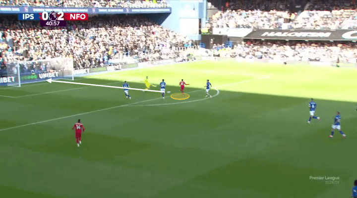 Anthony Elanga Hình ảnh thu nhỏ của Nottingham Forest 6 Anthony Elanga Hình ảnh thu nhỏ của Nottingham Forest 6