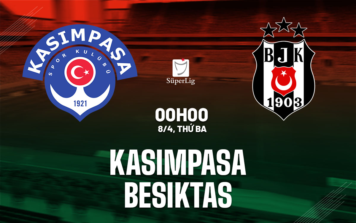 nhan dinh bong da du doan Kasimpasa vs Besiktas vdqg tho nhi ky hom nay