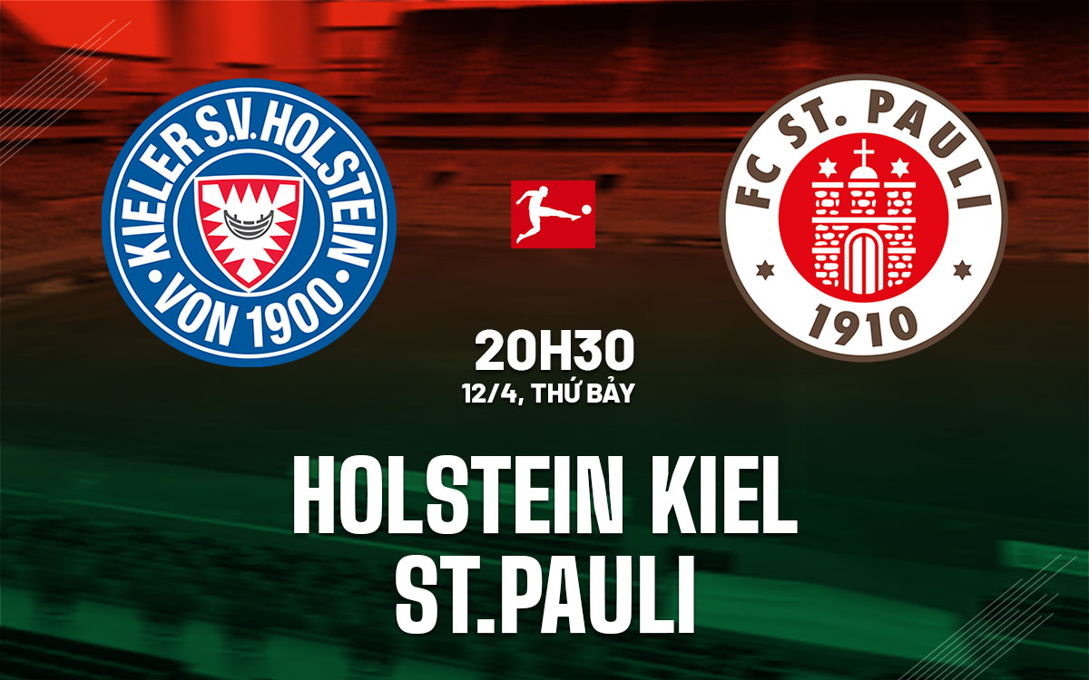 nhan dinh bong da du doan Holstein Kiel vs StPauli vdqg duc bundesliga hom nay