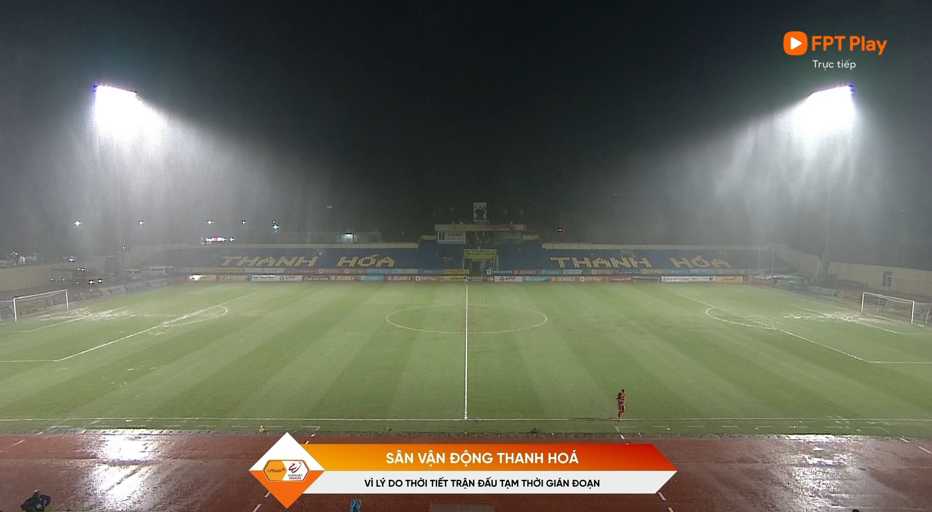 Lý do khiến trận Thanh Hóa - SLNA bị hoãn 1