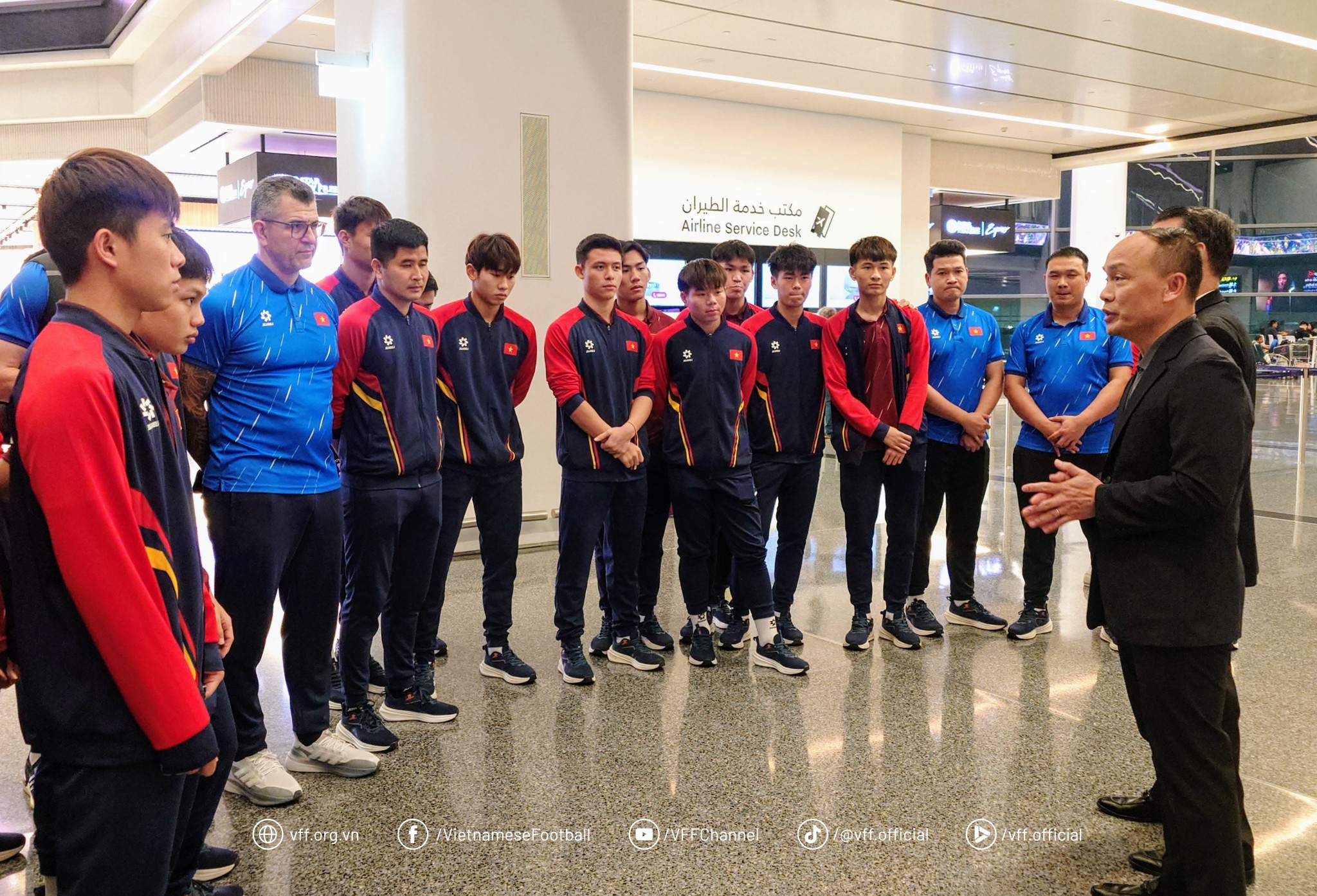 U17 Việt Nam về nước sau khi khép lại hành trình tại giải châu Á 1