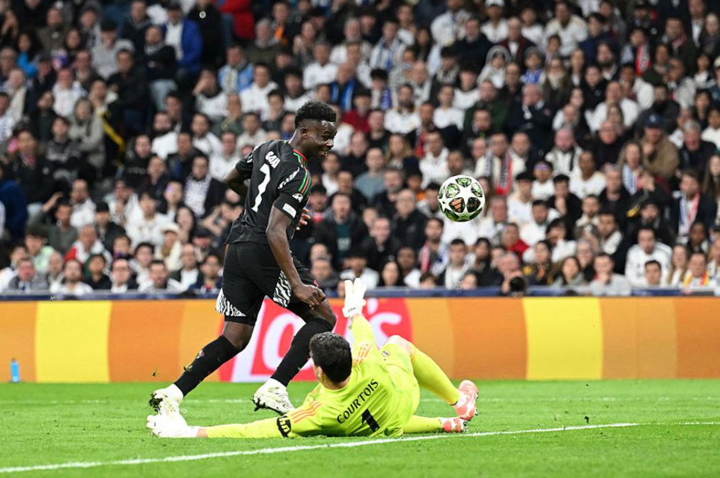 Real Madrid 1-2 (1-5) Arsenal Hạ Los Blancos tại Bernabeu, Arsenal đụng PSG ở bán kết Champions League 202425 5 Real Madrid 1-2 (1-5) Arsenal Hạ Los Blancos tại Bernabeu, Arsenal đụng PSG ở bán kết Champions League 202425 5
