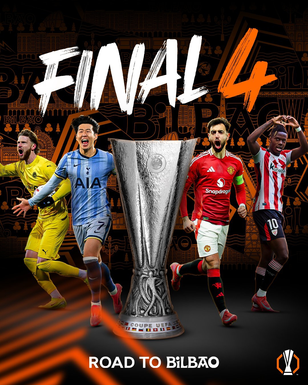 Xác định 4 đội vào bán kết Europa League 1