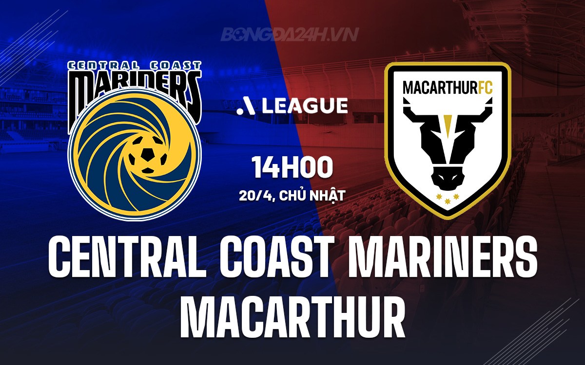 Central Coast Mariners vs Macarthur