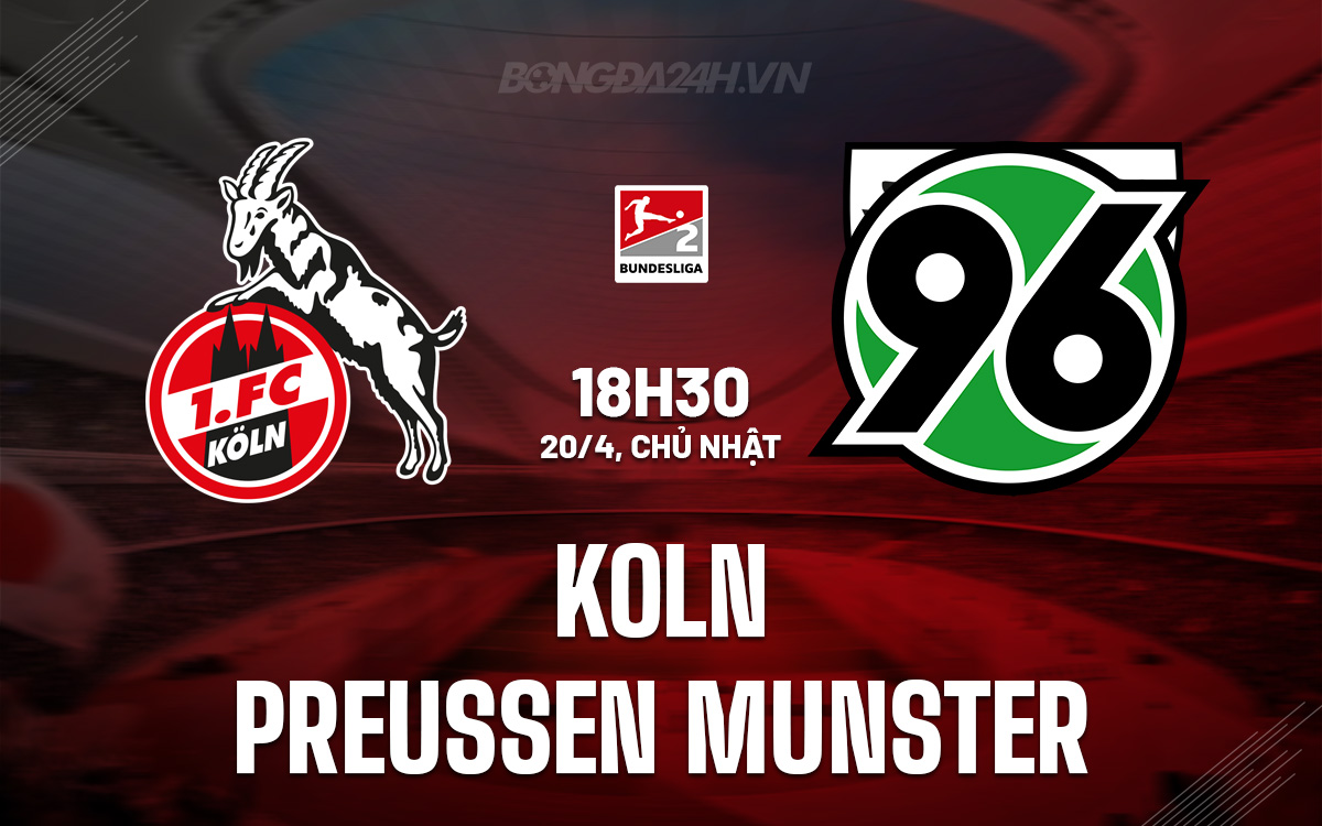 Koln vs Preussen Munster Koln vs Preussen Munster