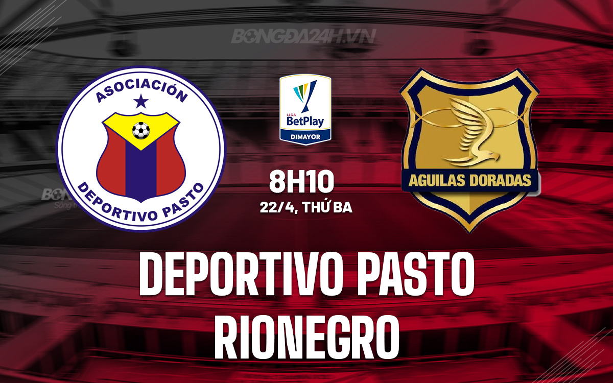 Deportivo Pasto vs Rionegro Aguilas
