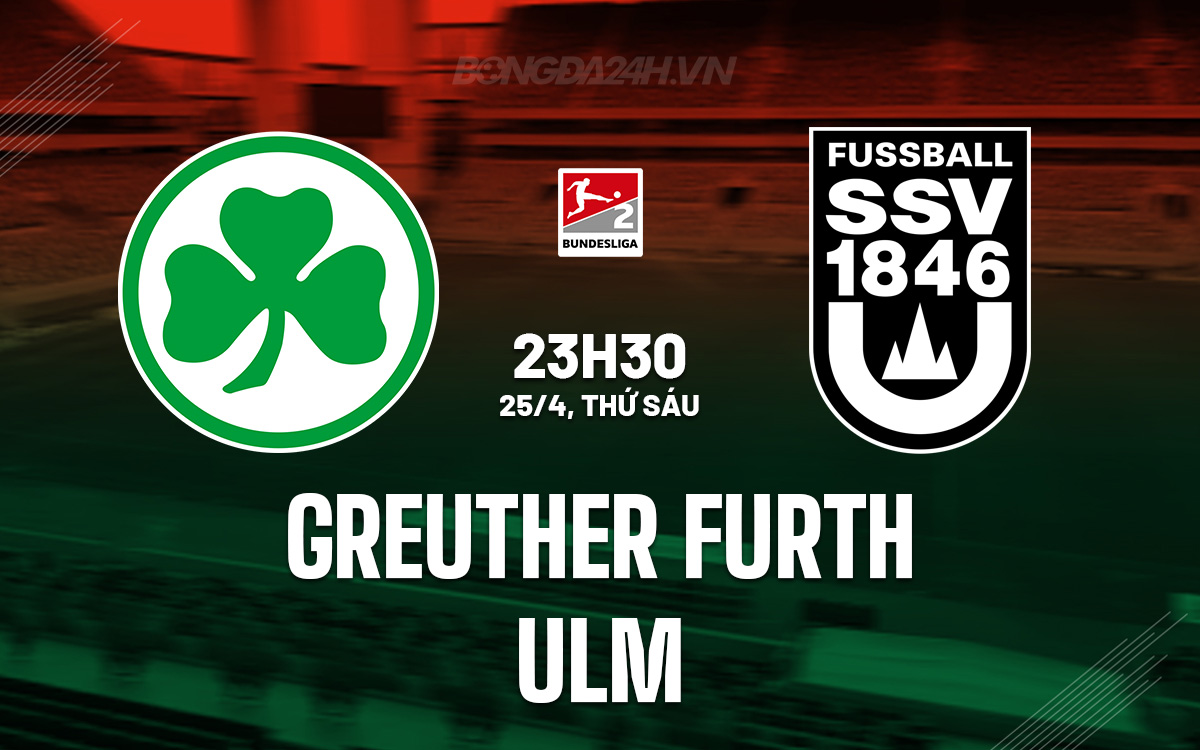 Greuther Furth vs SSV Ulm Greuther Furth vs SSV Ulm