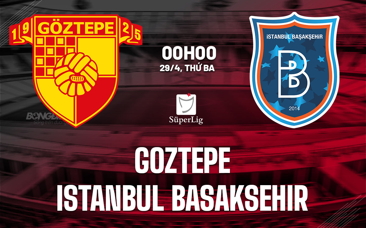 nhan dinh bong da du doan Goztepe vs Istanbul Basaksehir vdqg tho nhi ky hom nay
