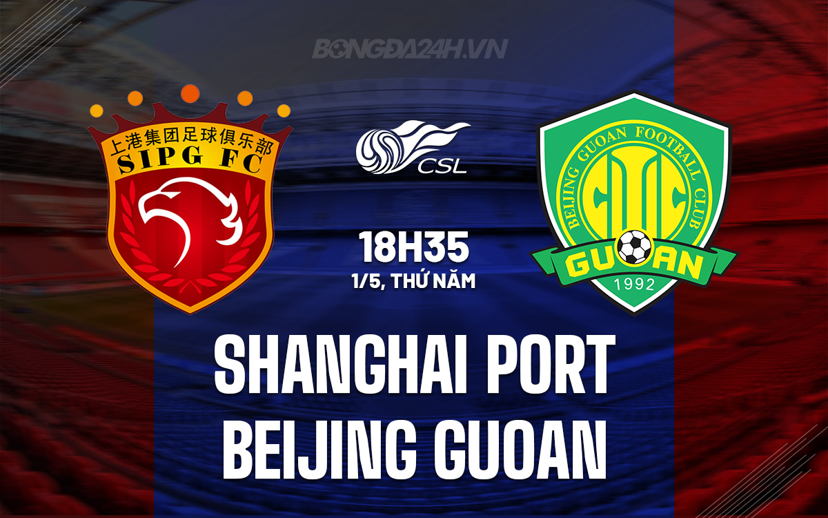 Shanghai Port vs Beijing Guoan