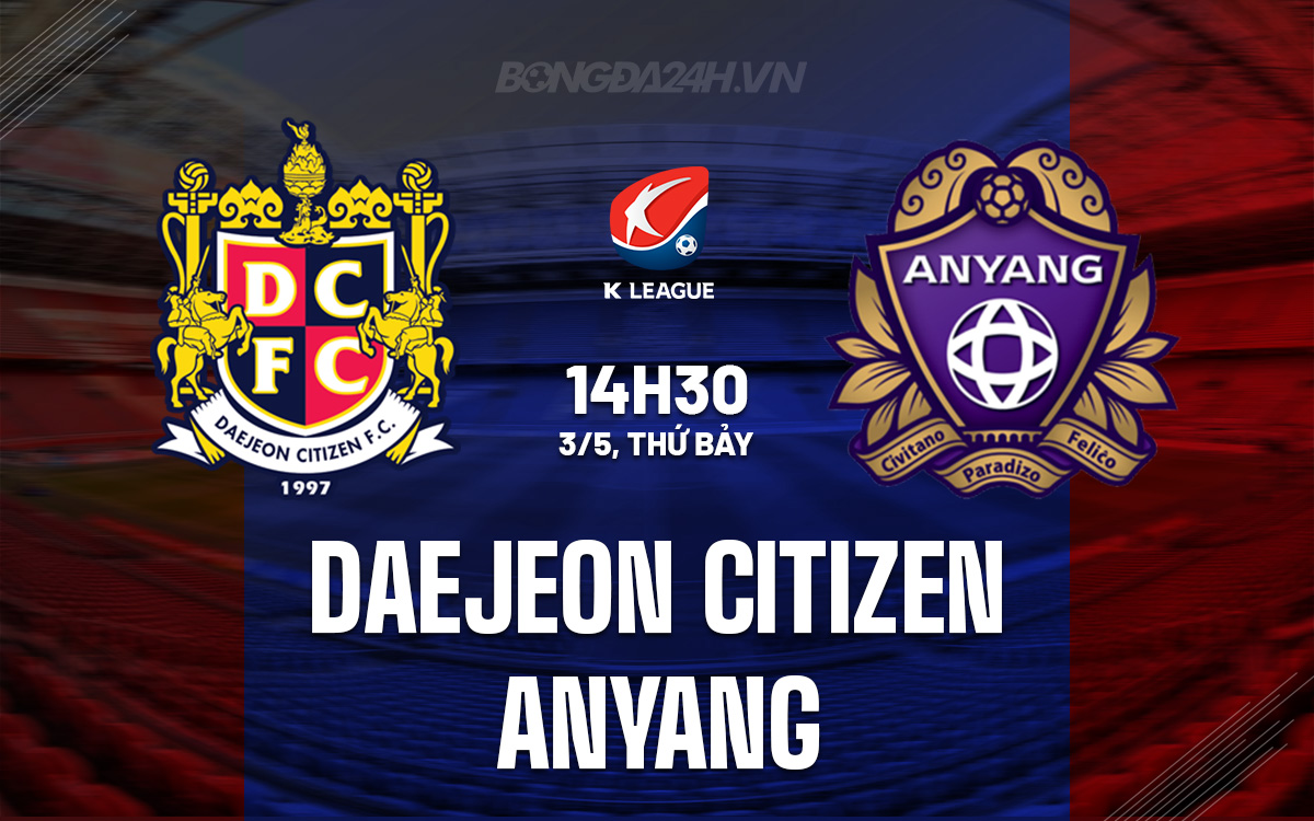 Daejeon Citizen vs Anyang