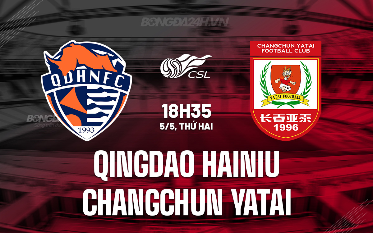 Qingdao Hainiu vs Changchun Yatai