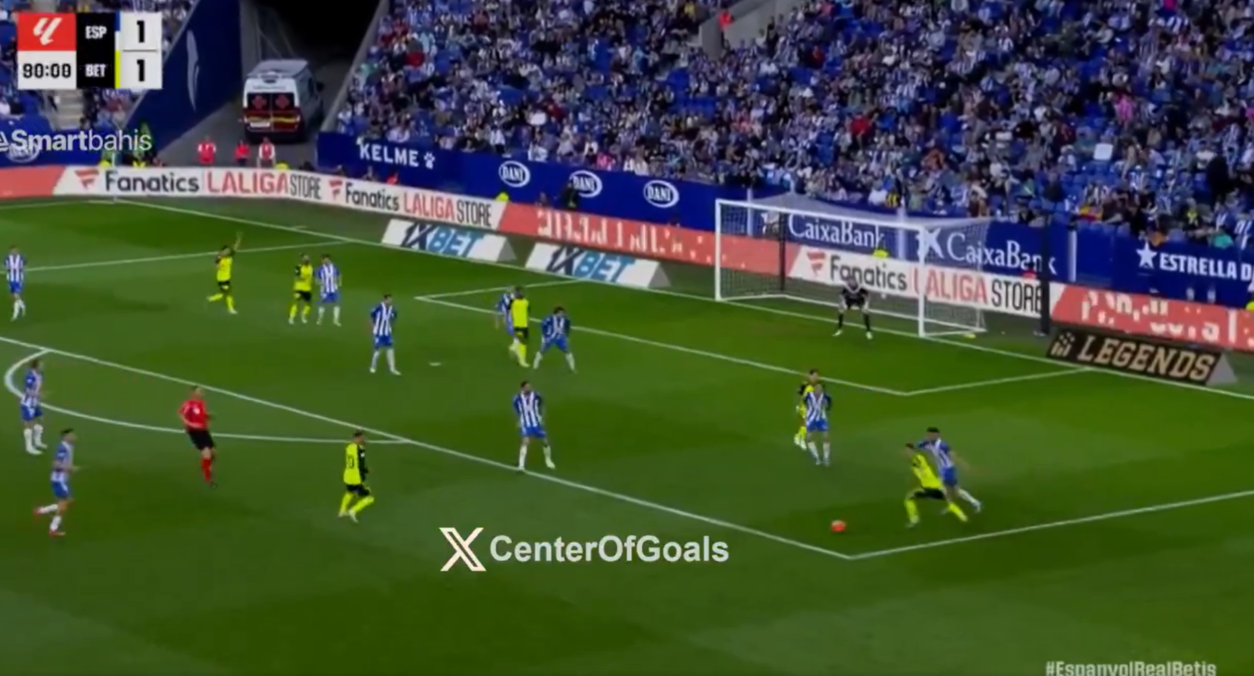 Chiêm ngưỡng siêu phẩm của Antony giúp Betis ngược dòng trước Espanyol 2