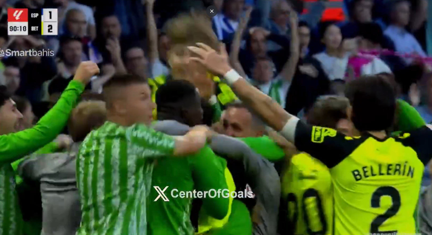 Ban thang cua Antony giup Betis nguoc dong danh bai Espanyol voi ty so 2-1.