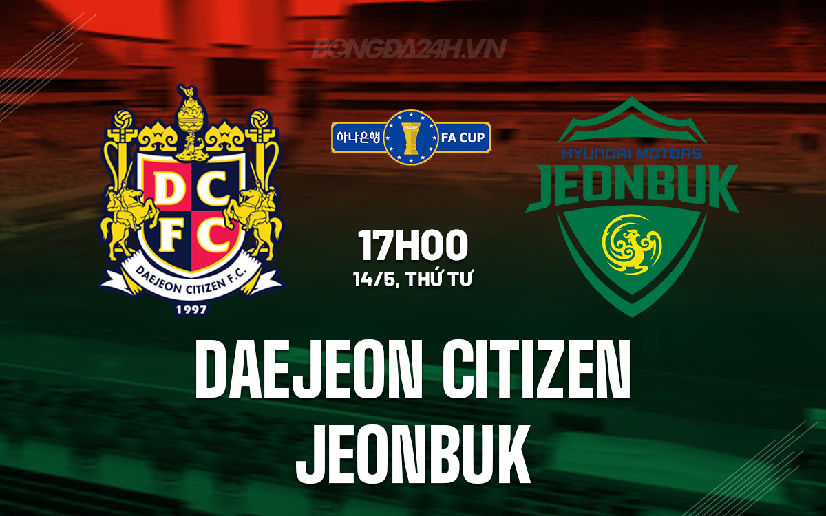 Daejeon Citizen vs Jeonbuk Daejeon Citizen vs Jeonbuk