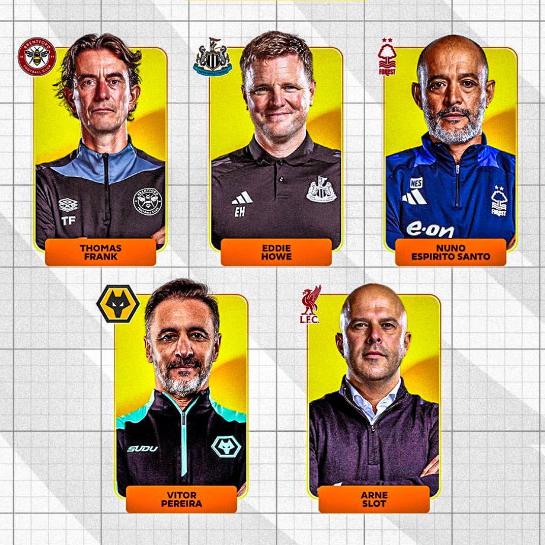Arteta vắng mặt trong cuộc bình chọn HLV Premier League của năm 1
