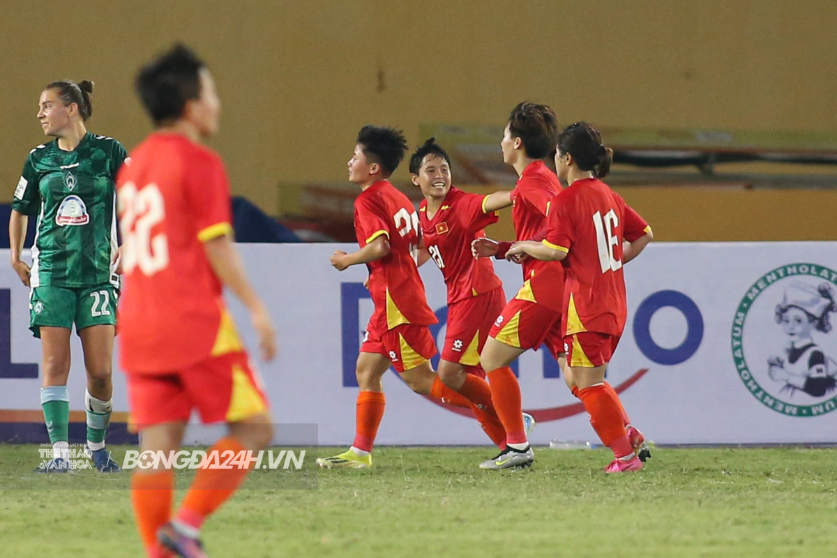 Trận thua Bremen chỉ ra điểm cần cải thiện của ĐT nữ Việt Nam 4