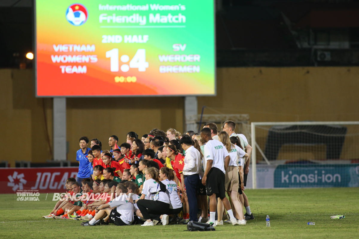 Trận thua Bremen chỉ ra điểm cần cải thiện của ĐT nữ Việt Nam 8