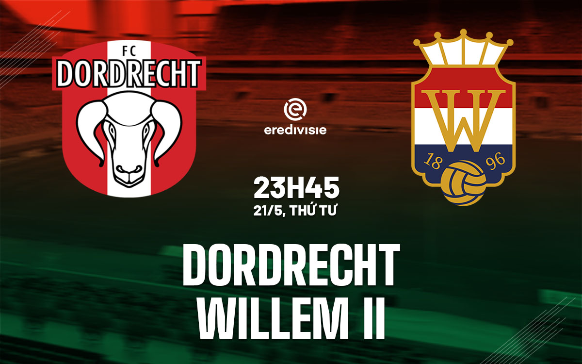 nhan dinh bong da du doan Dordrecht vs Willem II playoff vdqg ha lan hom nay