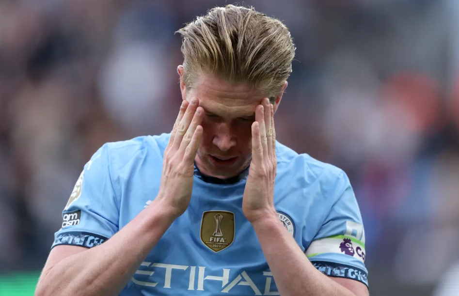 Kevin de Bruyne bỏ lỡ cơ hội khó tin trong ngày chia tay sân Etihad 4