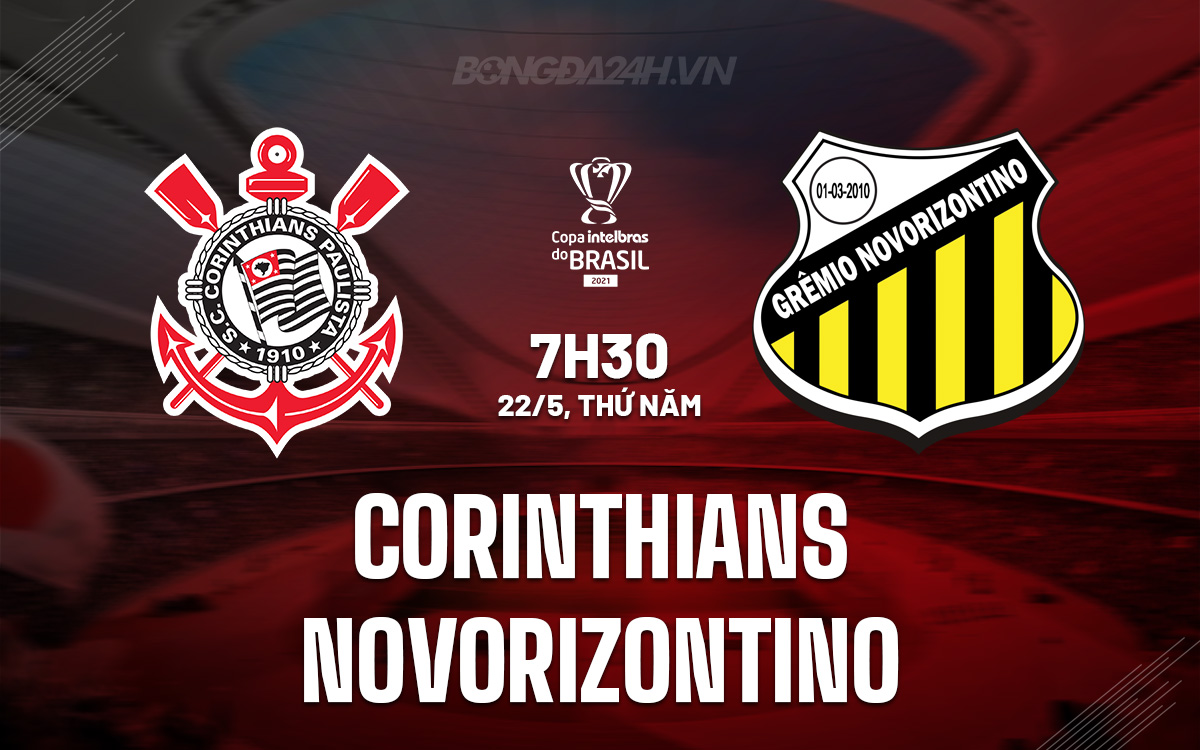 Corinthians vs Novorizontino Corinthians vs Novorizontino