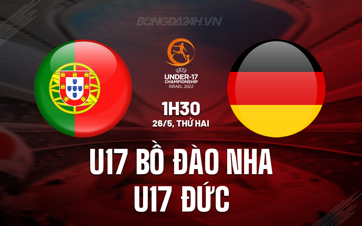 U17 Bo dao Nha vs U17 duc