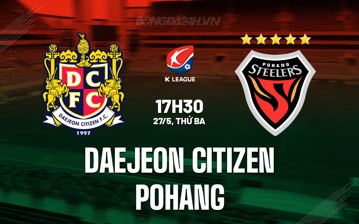 Daejeon Citizen vs Pohang Steelers