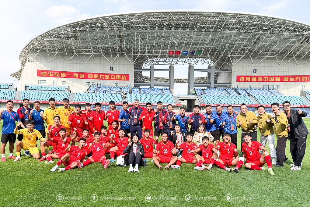 ĐT U16 Việt Nam khép lại giải giao hữu U16 quốc tế tại Nội Mông Trung Quốc dT U16 Viet Nam khep lai giai giao huu U16 quoc te tai Noi Mong Trung Quoc