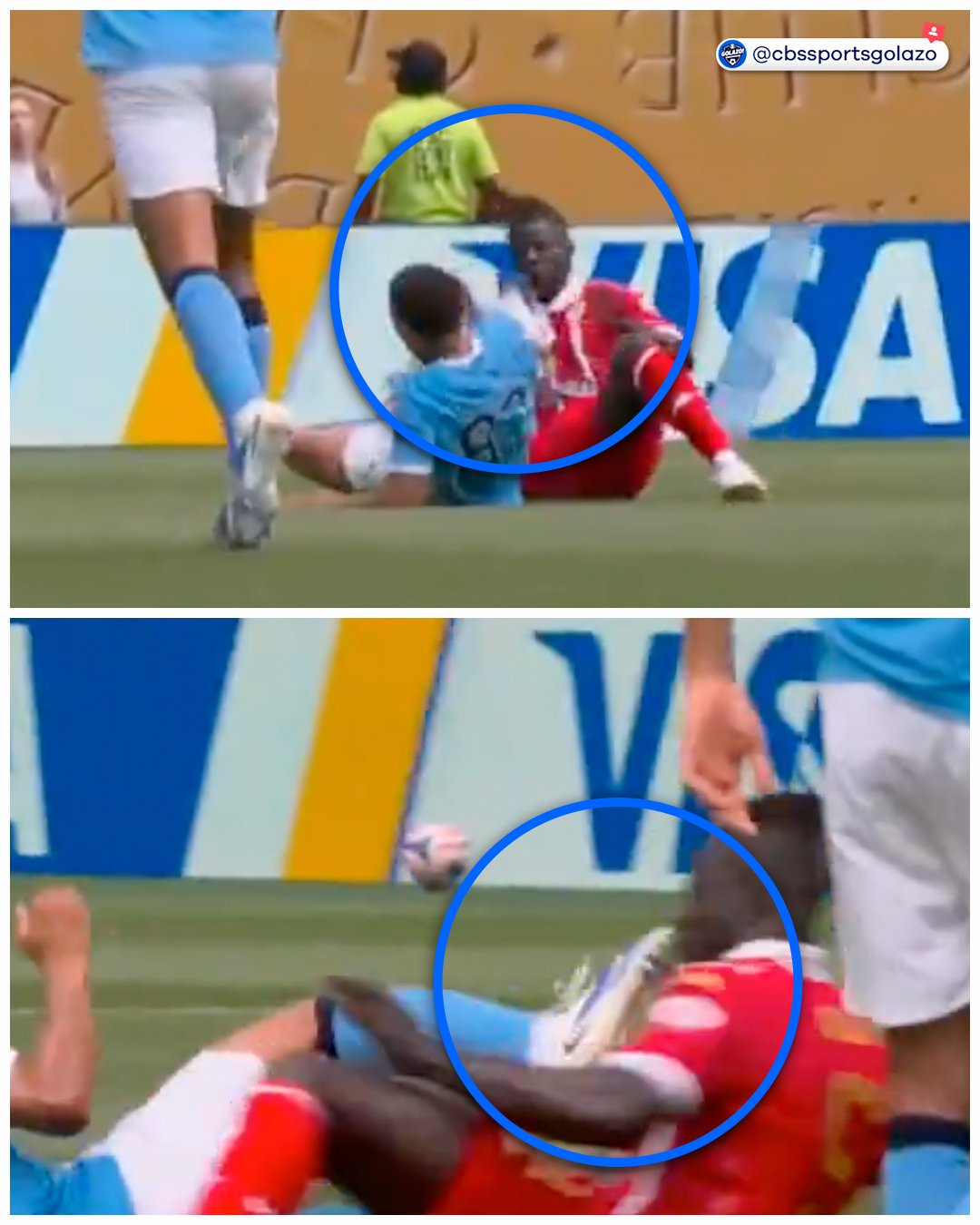 Tranh cãi gay gắt sau tấm thẻ đỏ của Rico Lewis 1 Tranh cãi gay gắt sau tấm thẻ đỏ của Rico Lewis 1