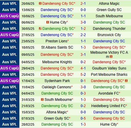 Nhận định Heidelberg vs Dandenong City: Cuộc đọ sức giữa đội đầu bảng và đội xếp thứ 7