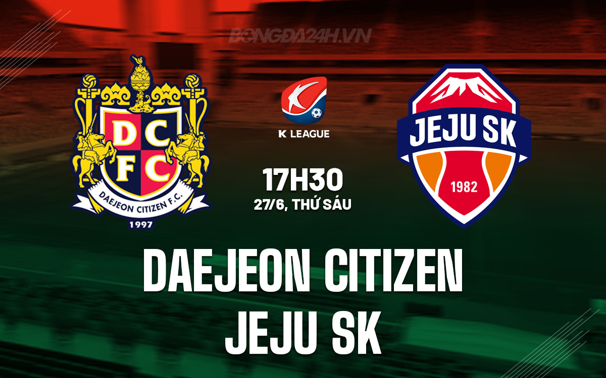 Daejeon Citizen vs Jeju SK
