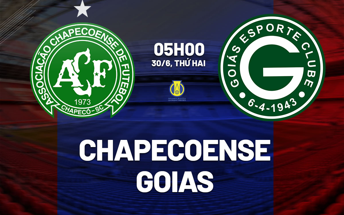 nhan dinh bong da du doan Chapecoense vs Goias hang 2 brazil hom nay