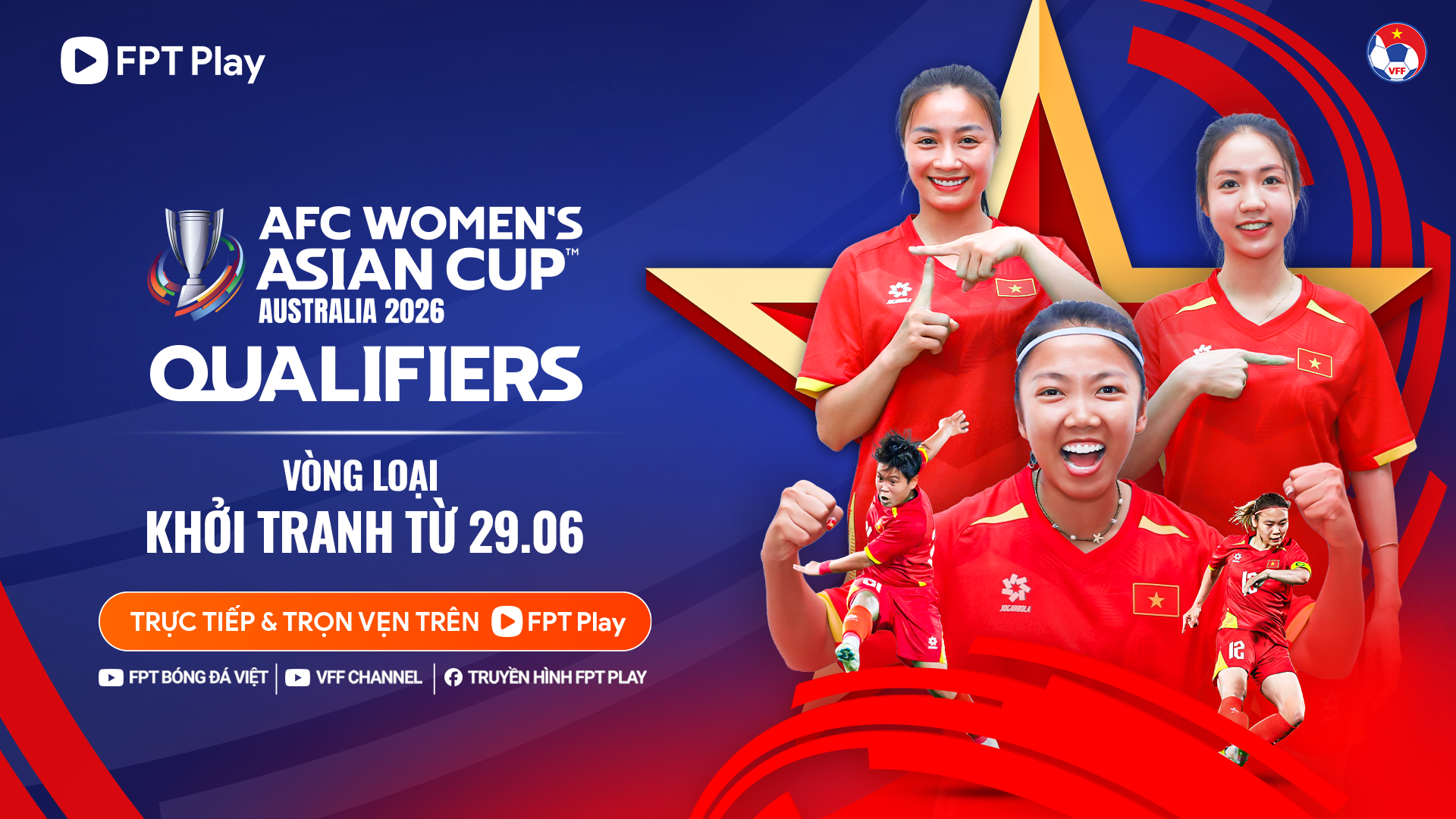 Đội tuyển nữ Việt Nam thắng đậm trận ra quân vòng loại Asian Cup 2026 2 Đội tuyển nữ Việt Nam thắng đậm trận ra quân vòng loại Asian Cup 2026 2