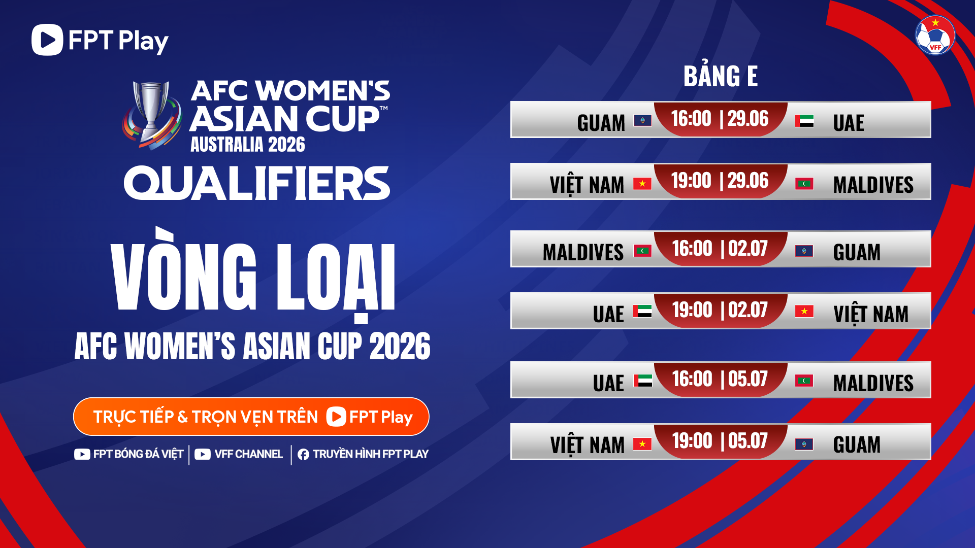 Đội tuyển nữ Việt Nam thắng đậm trận ra quân vòng loại Asian Cup 2026 1 Đội tuyển nữ Việt Nam thắng đậm trận ra quân vòng loại Asian Cup 2026 1