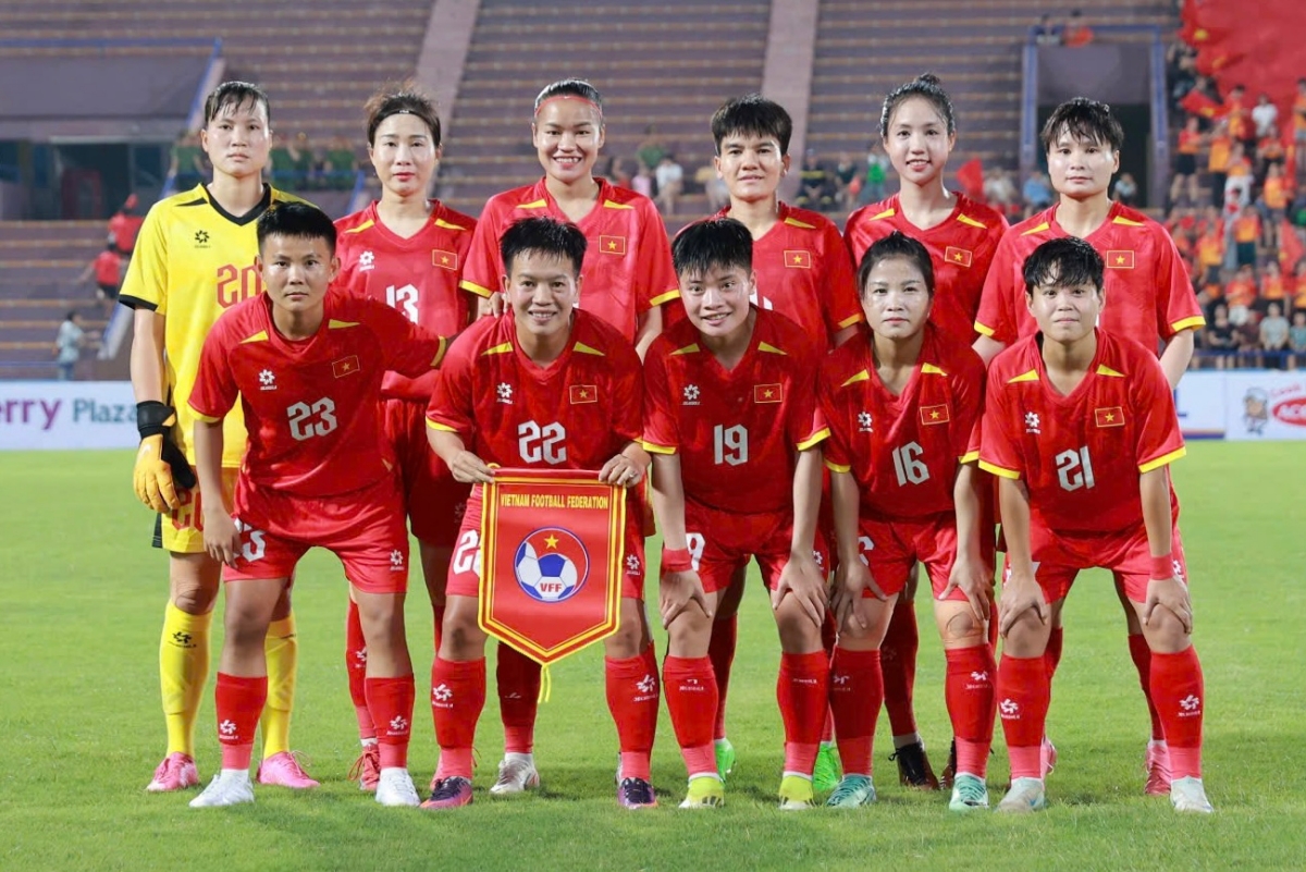 ĐT nữ Việt Nam vs Maldives 29/6 dT nu Viet Nam vs Maldives 29/6