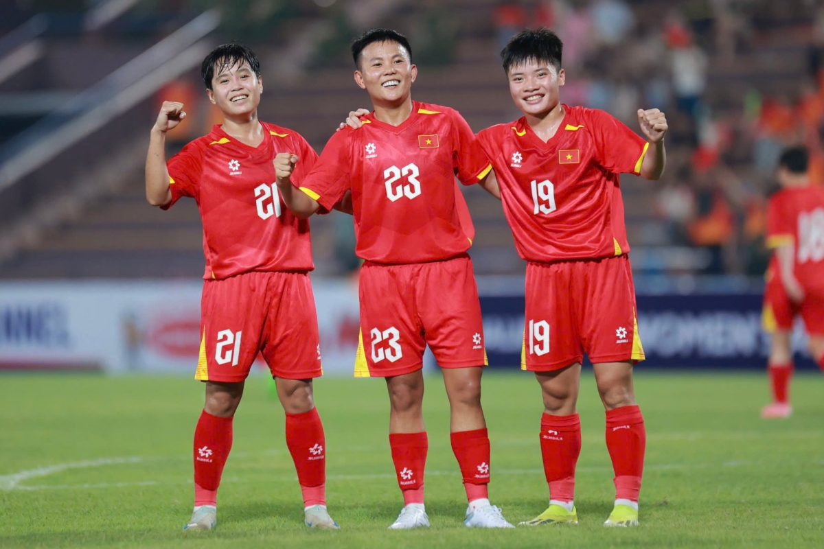 Thắng 7-0, tuyển nữ Việt Nam sẵn sàng chờ UAE 4 Thắng 7-0, tuyển nữ Việt Nam sẵn sàng chờ UAE 4