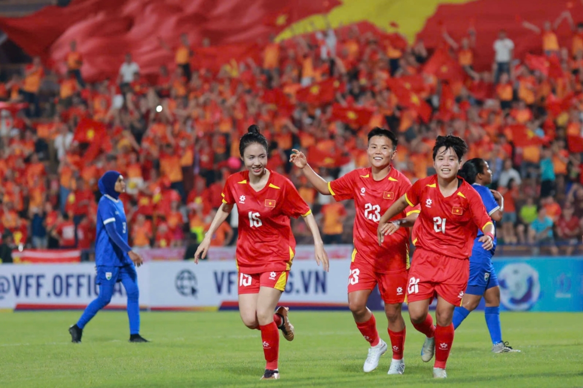 Thắng 7-0, tuyển nữ Việt Nam sẵn sàng chờ UAE 2 Thắng 7-0, tuyển nữ Việt Nam sẵn sàng chờ UAE 2