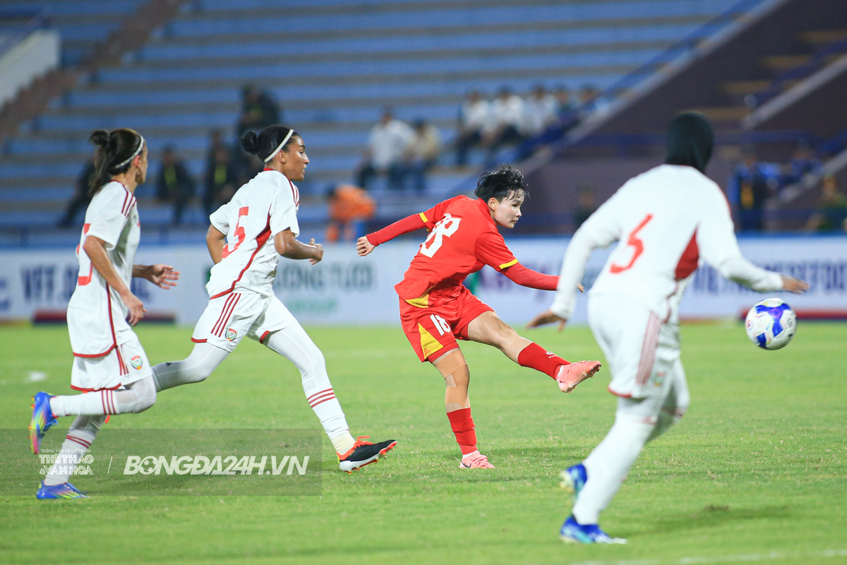 Nỗi lo của HLV Mai Đức Chung trong chiến thắng 6-0 trước UAE 10