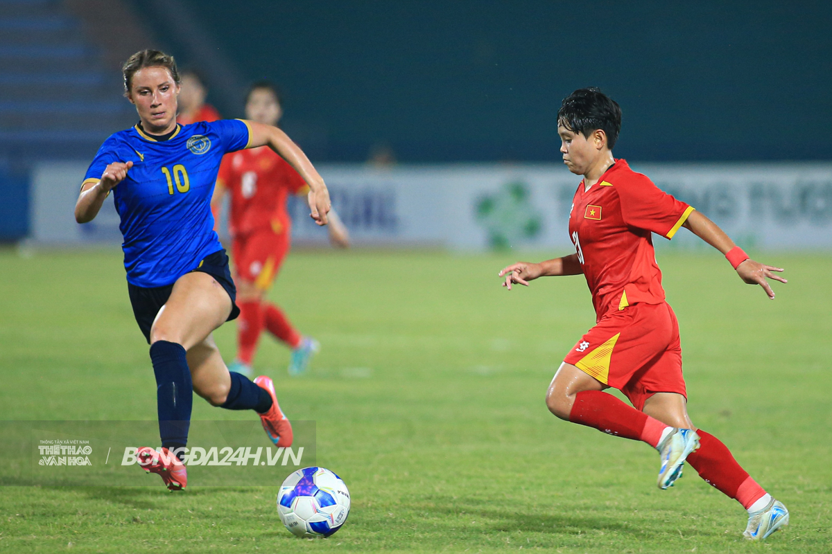 Sức vóc vượt trội của đối thủ ĐT nữ Việt Nam vừa đánh bại 7 Sức vóc vượt trội của đối thủ ĐT nữ Việt Nam vừa đánh bại 7