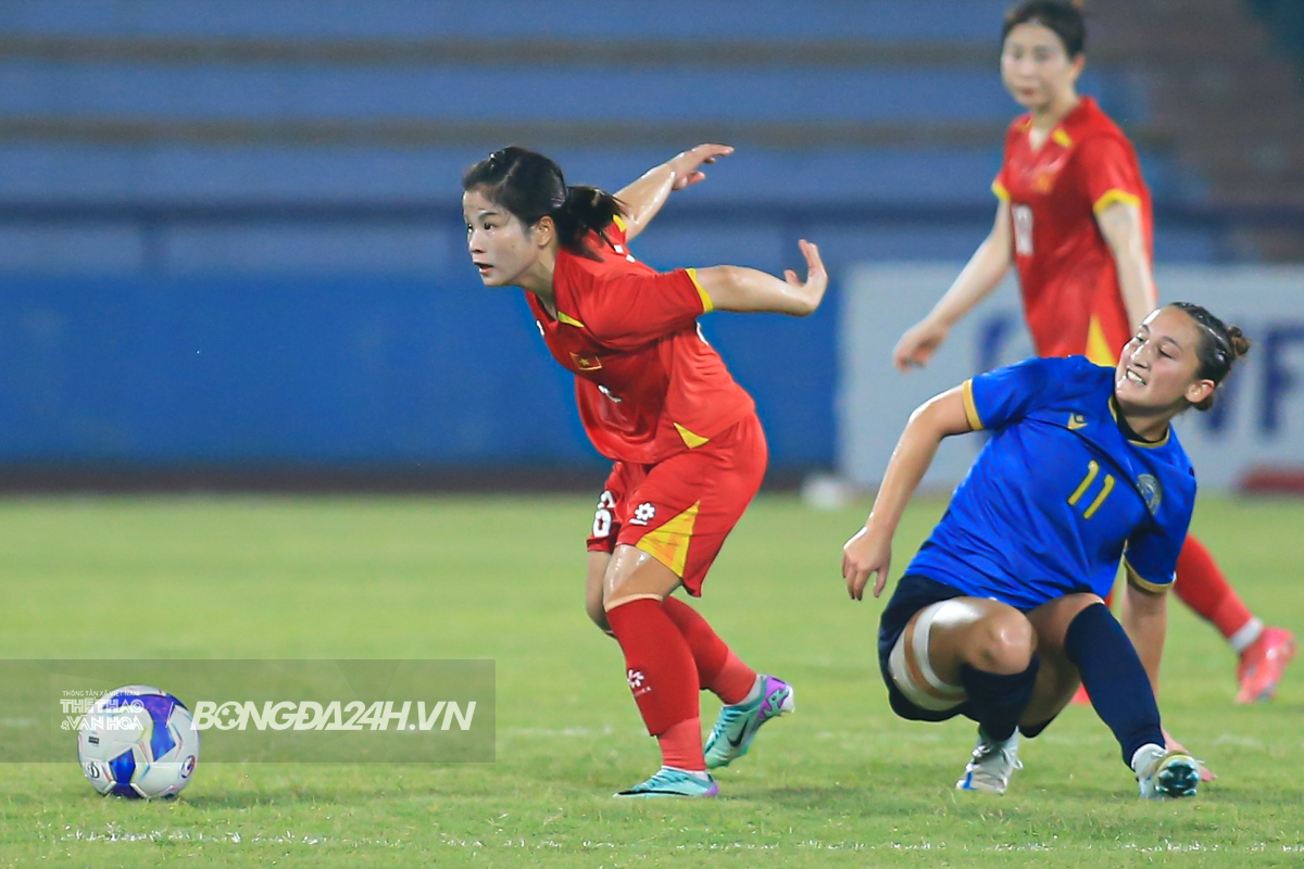 Sức vóc vượt trội của đối thủ ĐT nữ Việt Nam vừa đánh bại 9 Sức vóc vượt trội của đối thủ ĐT nữ Việt Nam vừa đánh bại 9