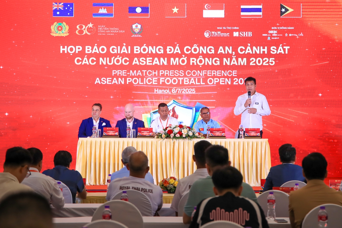 8 đội bóng tham dự Giải bóng đá Công an, Cảnh sát ASEAN 1