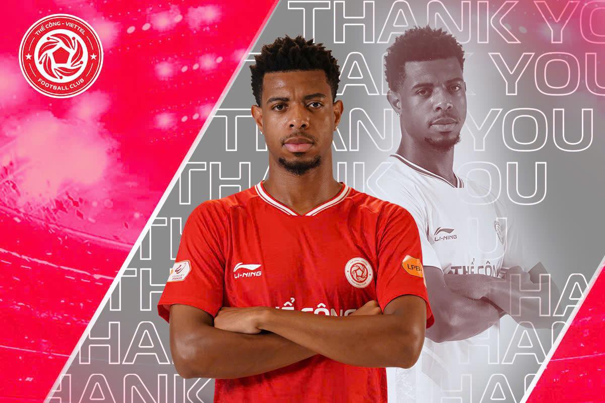 Viettel chia tay ngoại binh Amarildo Viettel chia tay ngoai binh Amarildo