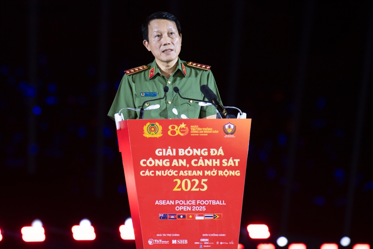 Khai mạc Giải bóng đá Công an, Cảnh sát các nước ASEAN Bản hòa ca của thể thao, nghệ thuật và tình hữu nghị 3