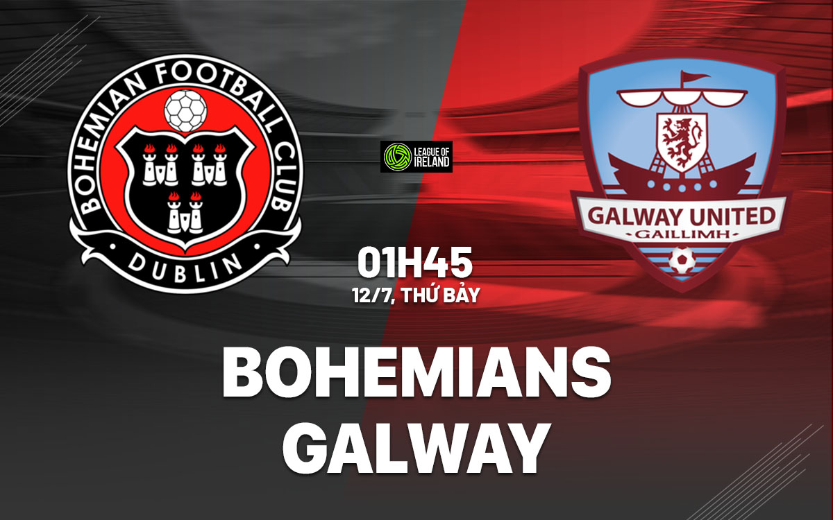 nhan dinh bong da du doan Bohemians vs Galway vdqg ireland hom nay