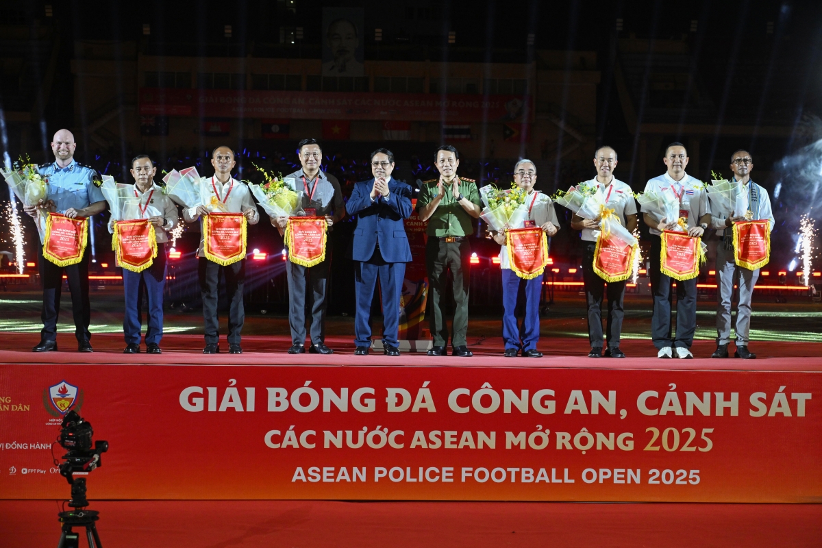 Khai mạc Giải bóng đá Công an, Cảnh sát các nước ASEAN Bản hòa ca của thể thao, nghệ thuật và tình hữu nghị 2