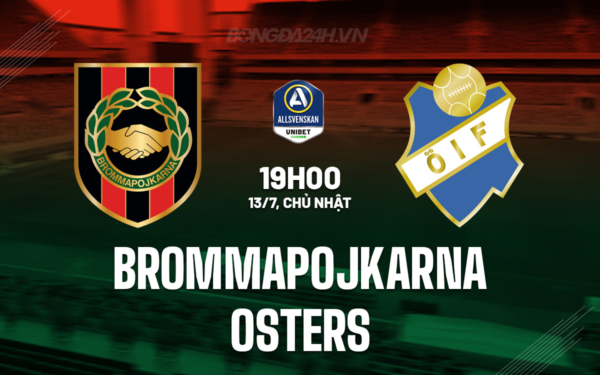 Brommapojkarna vs Osters Brommapojkarna vs Osters