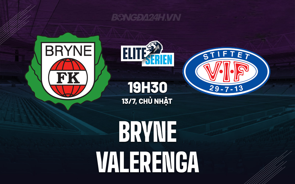 Bryne vs Valerenga Bryne vs Valerenga